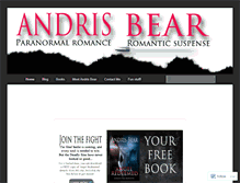 Tablet Screenshot of andrisbear.com